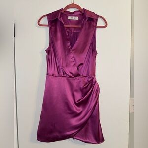 Silk mini dress